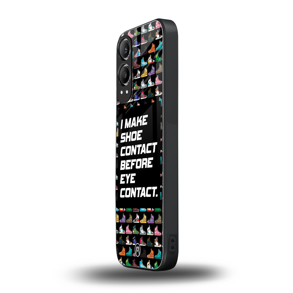 shoe contact back phone cover | glass case for oneplus nord ce 4 lite