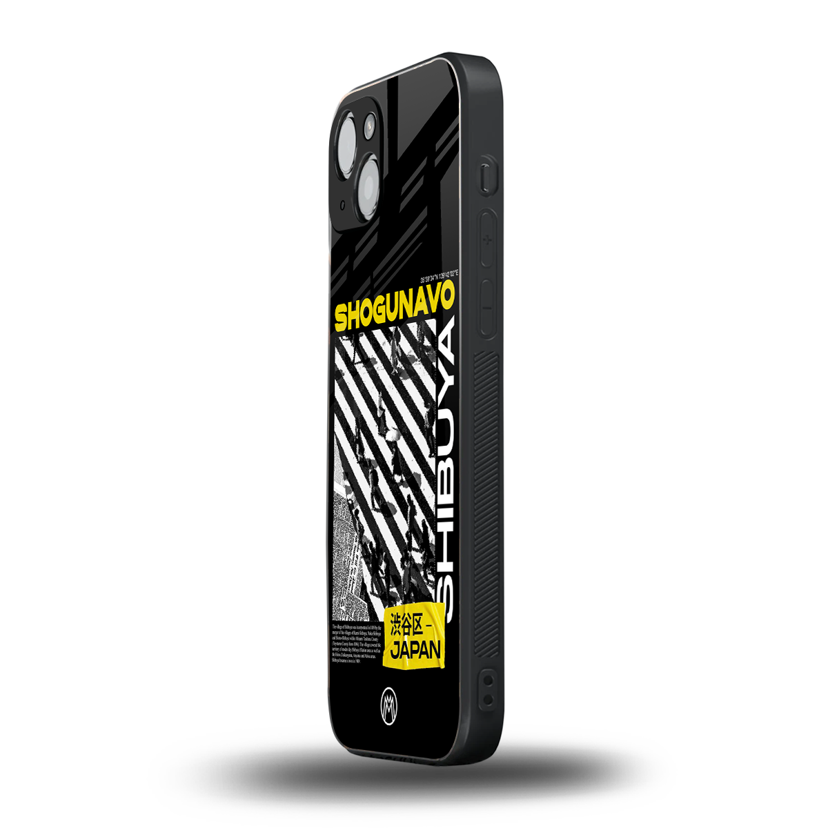 shogunavo shibuya back phone cover | glass case for iphone 15