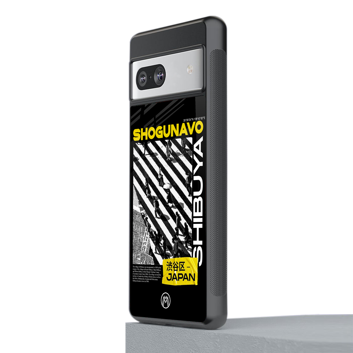 shogunavo shibuya back phone cover | glass case for Google Pixel 7A