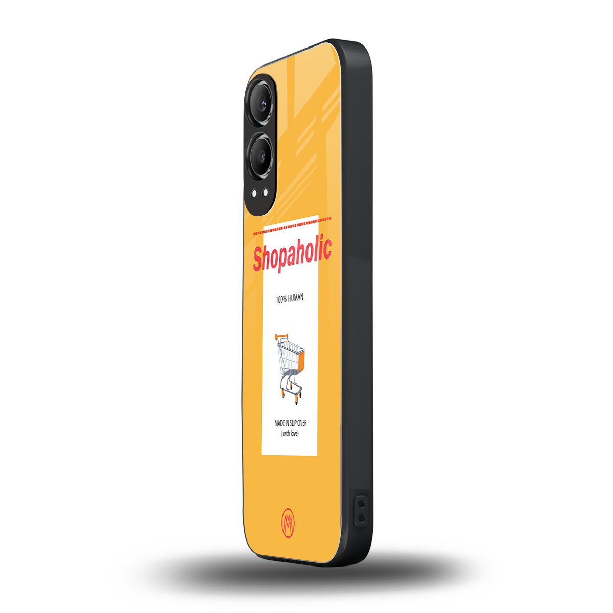 shopaholic back phone cover | glass case for oneplus nord ce 4 lite