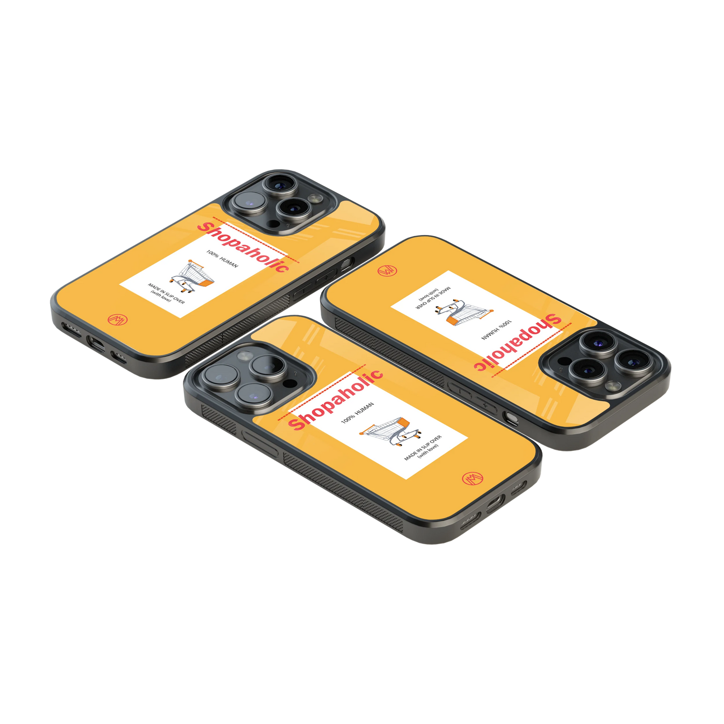 Luxury Glass Back Mobile Cover for iPhone, Samsung Galaxy, OnePlus, Pixel, Redmi & More