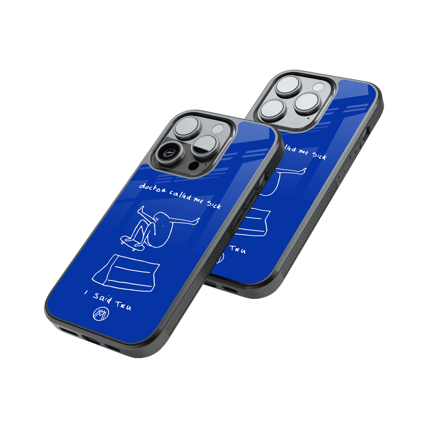 Protective Glass Back Phone Case Compatible with iPhone, Samsung, OnePlus, Pixel & More