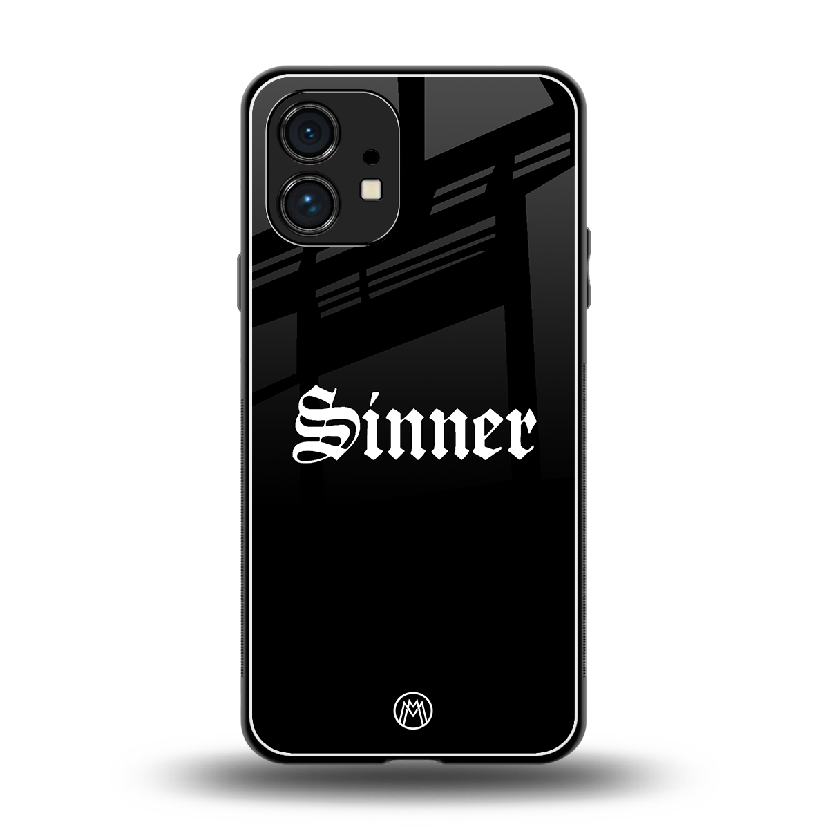 sinner back phone cover | glass case for nothing phone 1