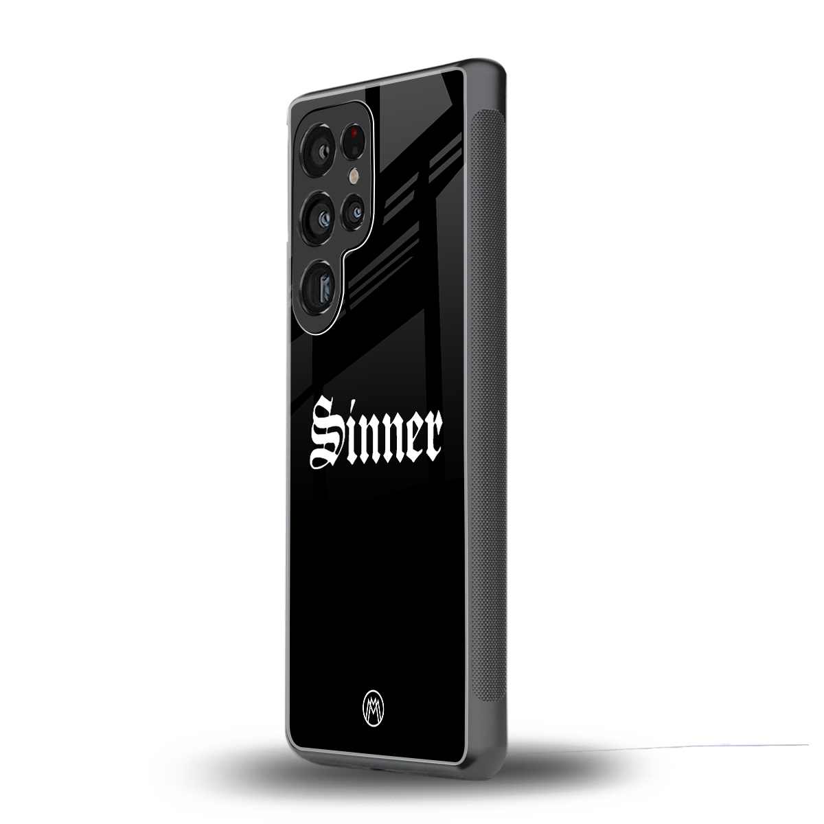 sinner back phone cover | glass case for samsung galaxy s25 ultra