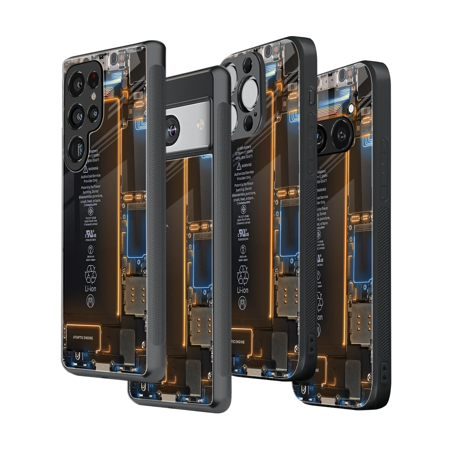 Stylish Glass Back Case for All Smartphones โ iPhone, Samsung, OnePlus, Pixel, Redmi, Oppo, Vivo, Motorola