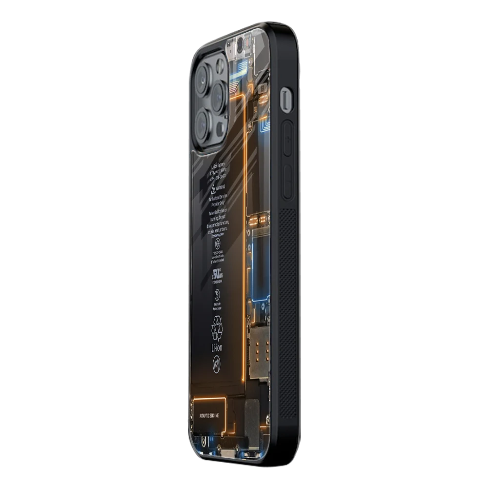 Slim Glass Back Phone Case for Multiple Brands โ iPhone, Samsung, Redmi, OnePlus, Oppo, Vivo
