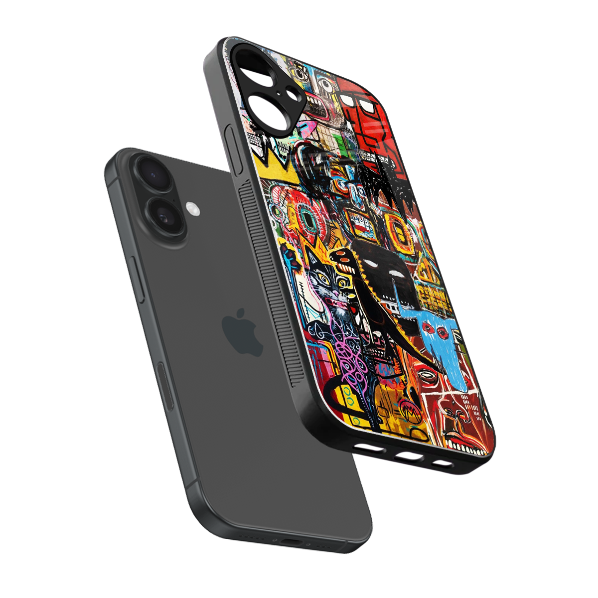 sketch book back phone cover | glass case for iphone 16 plus