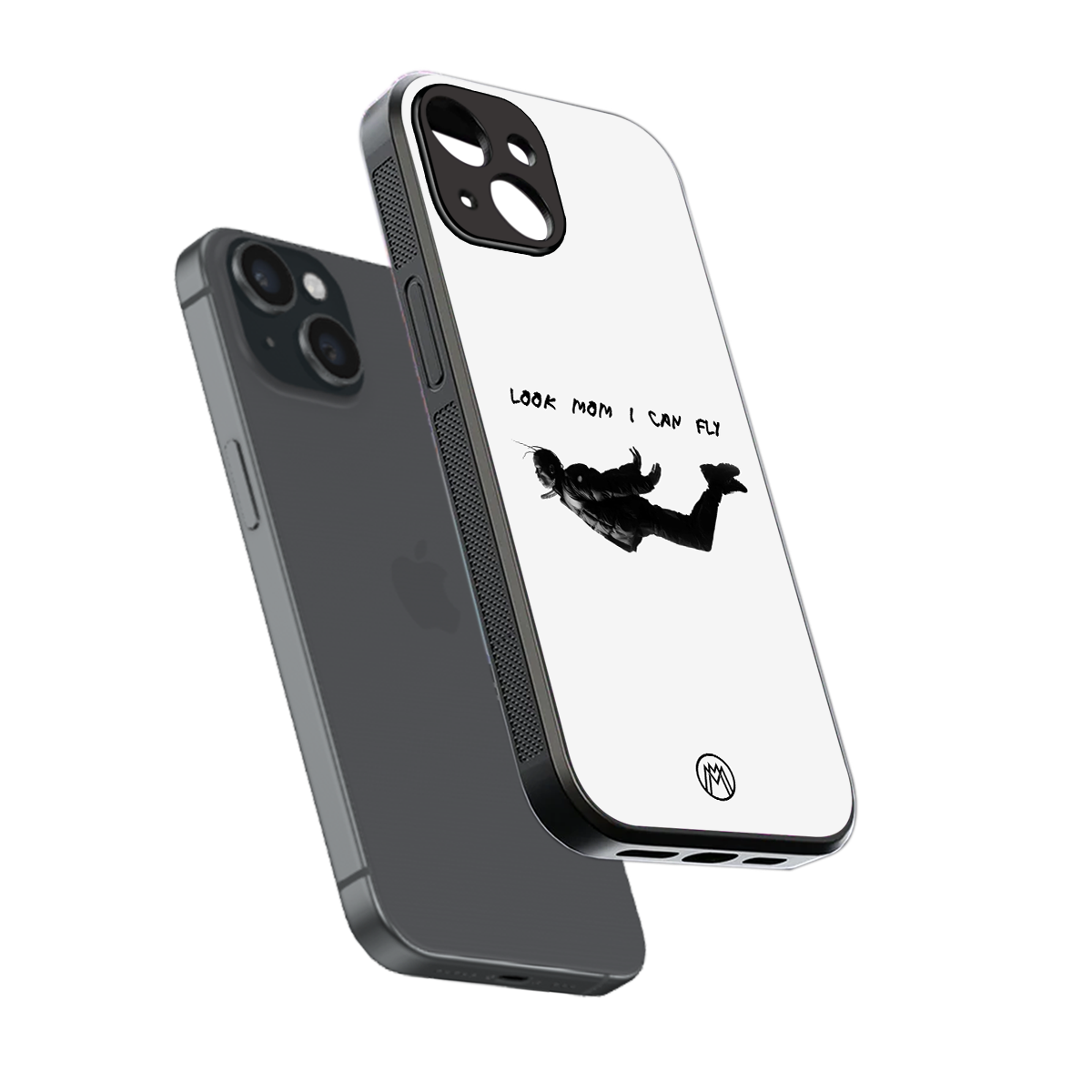 sky high back phone cover | glass case for iphone 13 mini