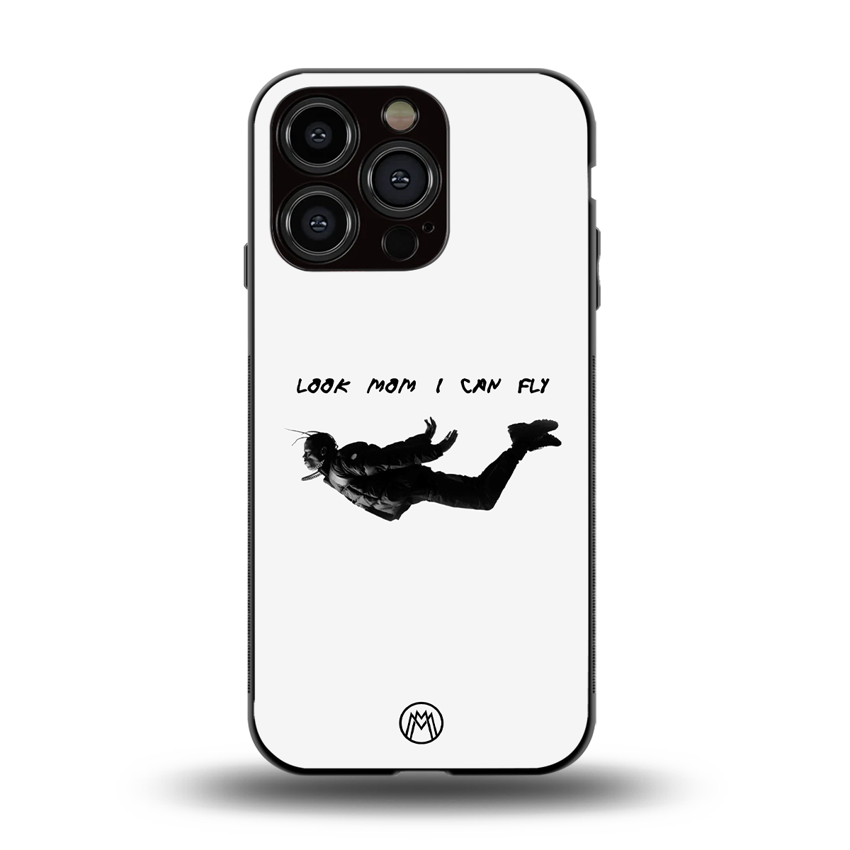 sky high back phone cover | glass case for iphone 14 pro