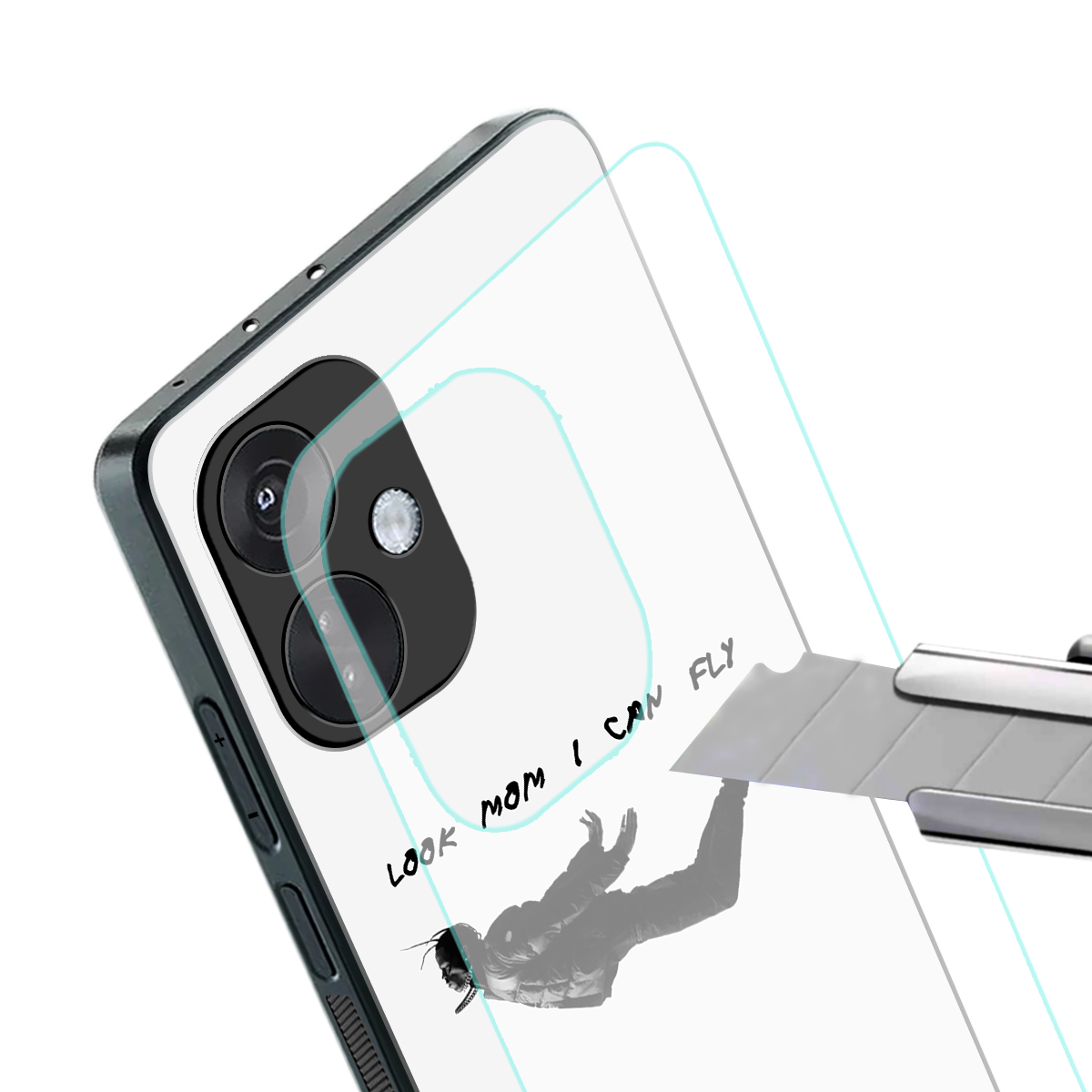 sky high back phone cover | glass case for oneplus nord ce 3