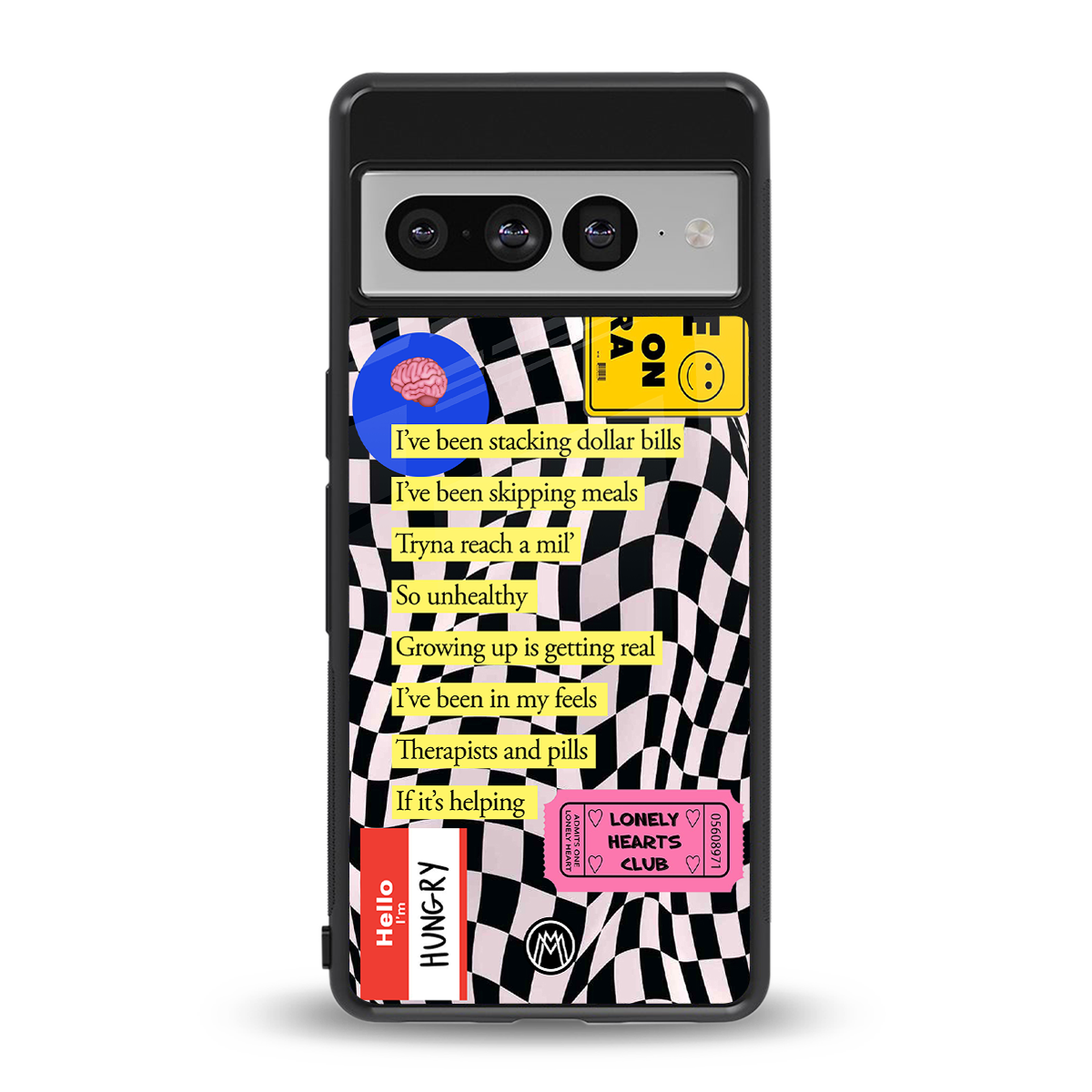 smile you're on camera back phone cover | glass case for google pixel 7 pro