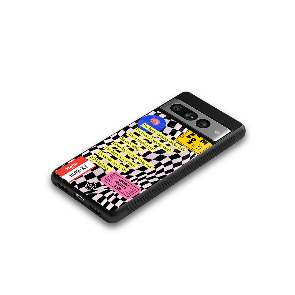 smile you're on camera back phone cover | glass case for google pixel 7 pro