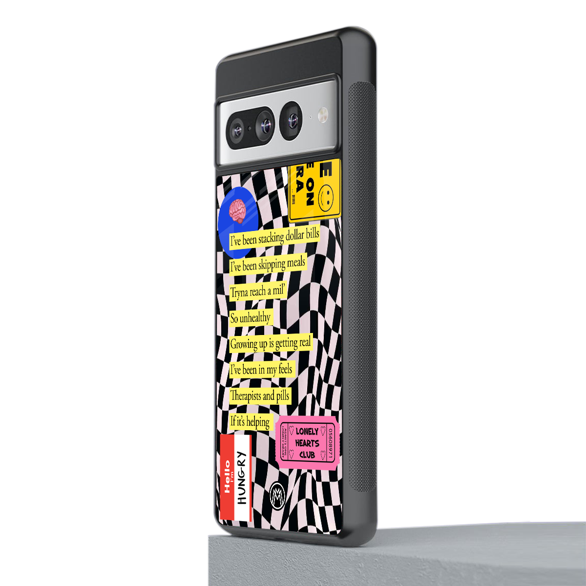 smile you're on camera back phone cover | glass case for google pixel 7 pro