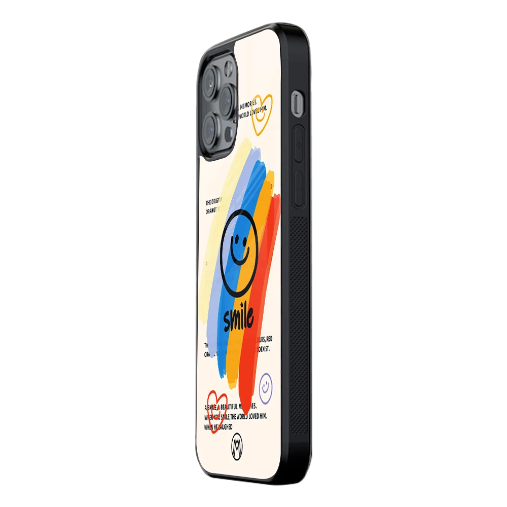 Slim Glass Back Phone Case for Multiple Brands โ iPhone, Samsung, Redmi, OnePlus, Oppo, Vivo