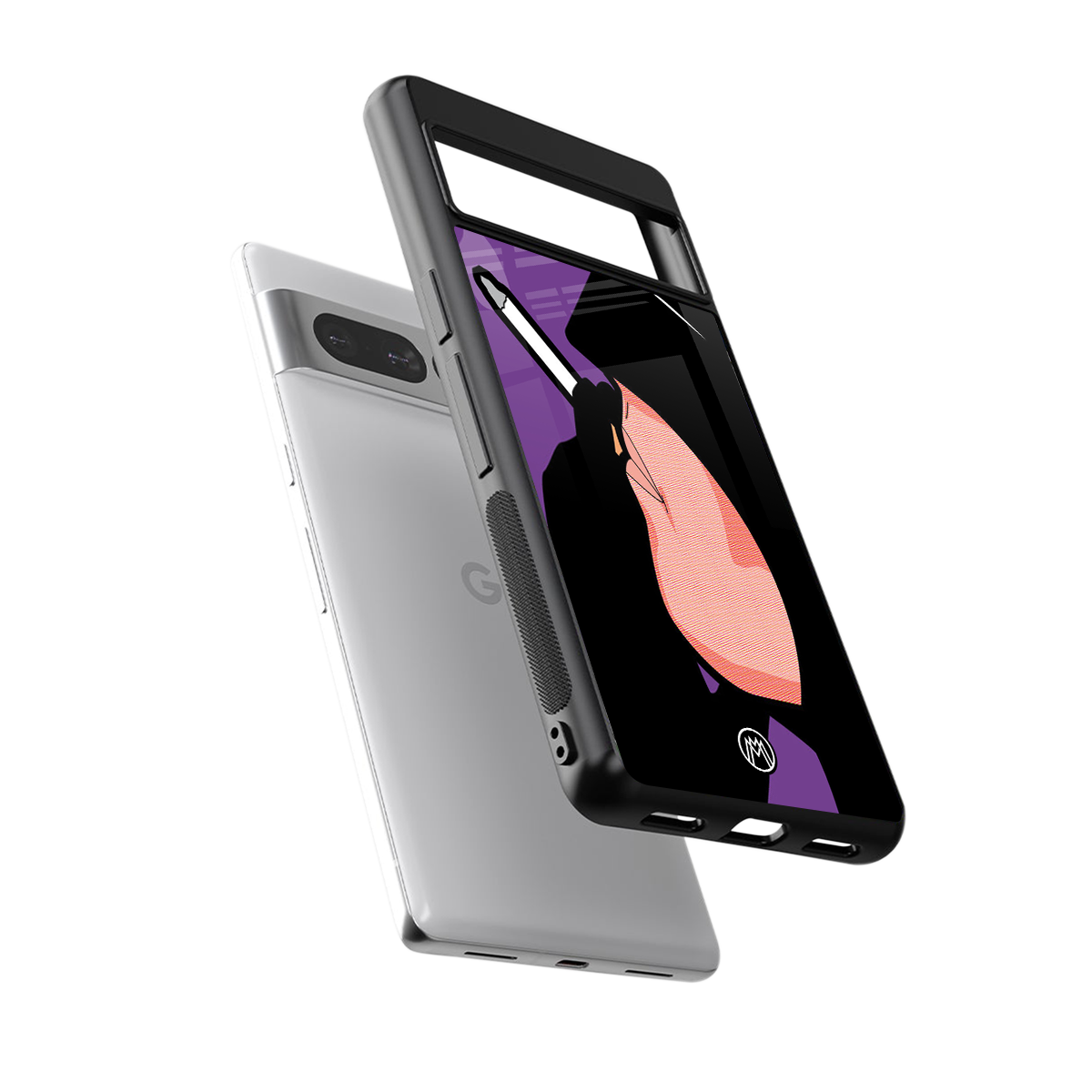 smoking batman back phone cover | glass case for google pixel 7 pro
