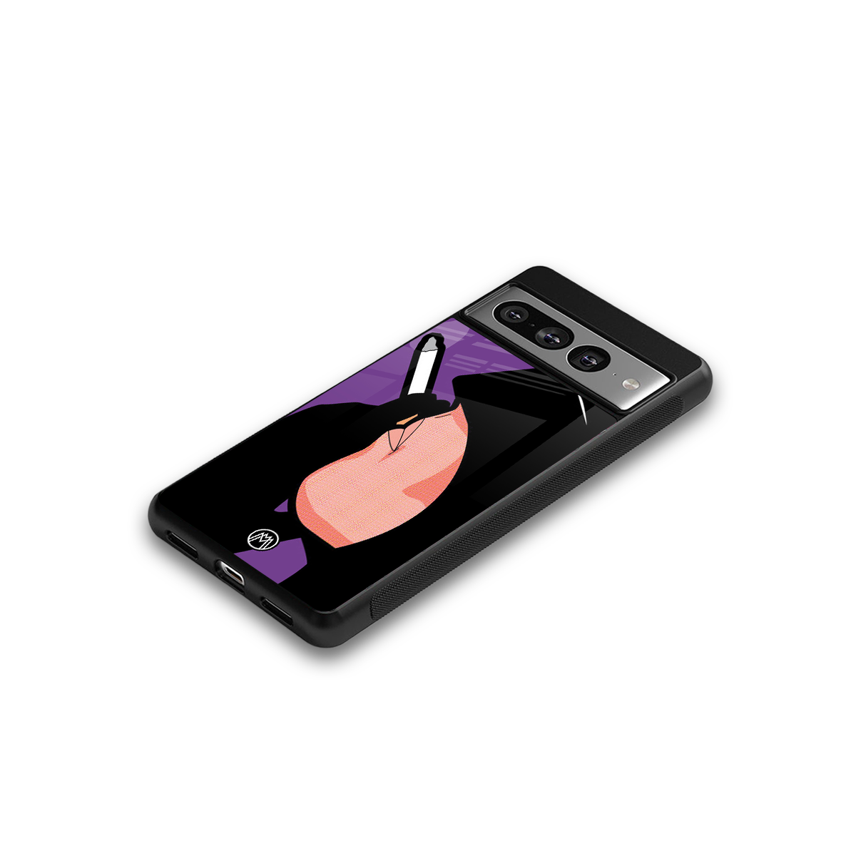 smoking batman back phone cover | glass case for google pixel 7 pro