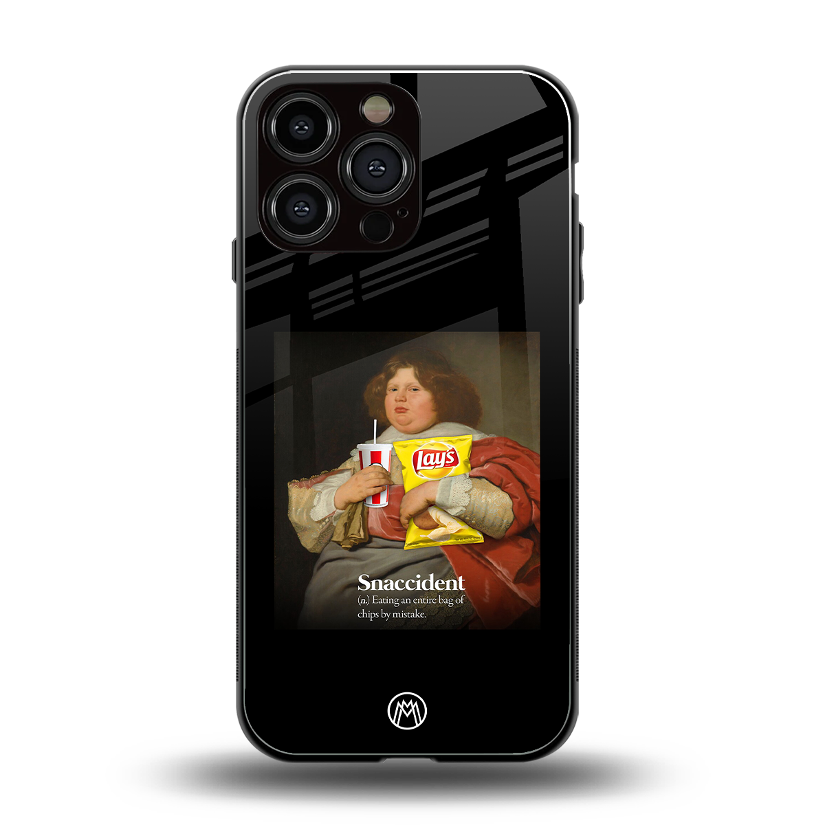 snaccident back phone cover | glass case for iphone 13 pro max