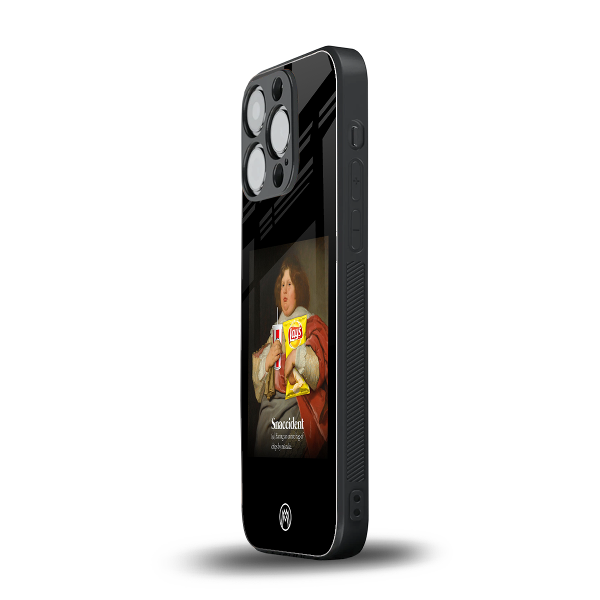 snaccident back phone cover | glass case for iphone 14 pro