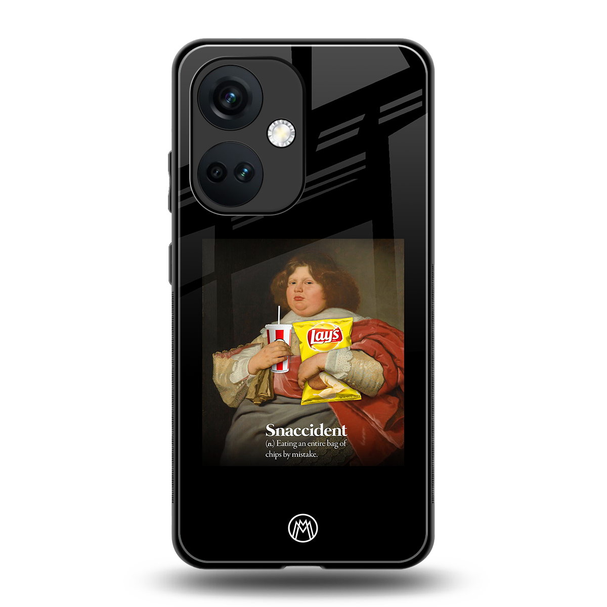 snaccident back phone cover | glass case for oneplus nord ce 3