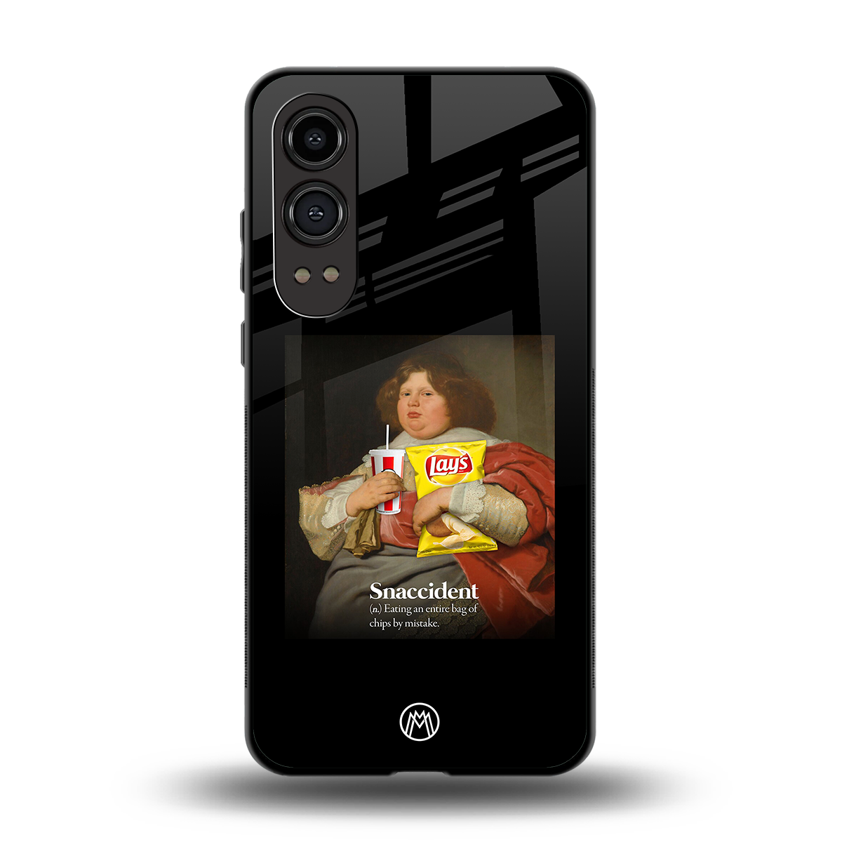 snaccident back phone cover | glass case for oneplus nord ce 4 lite