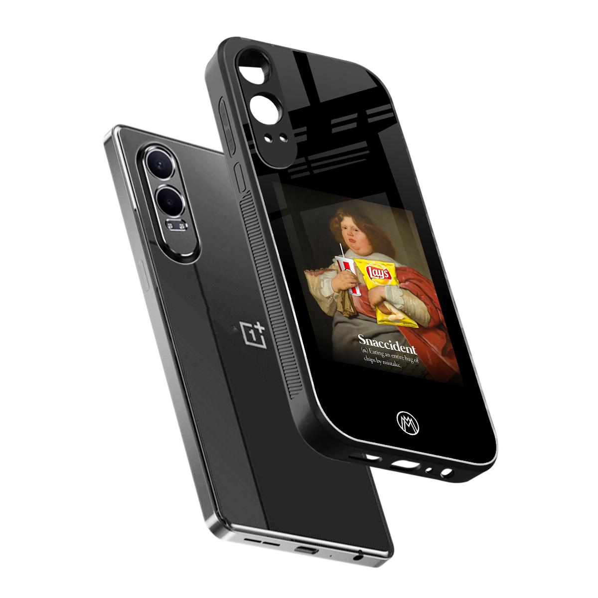 snaccident back phone cover | glass case for oneplus nord ce 4 lite