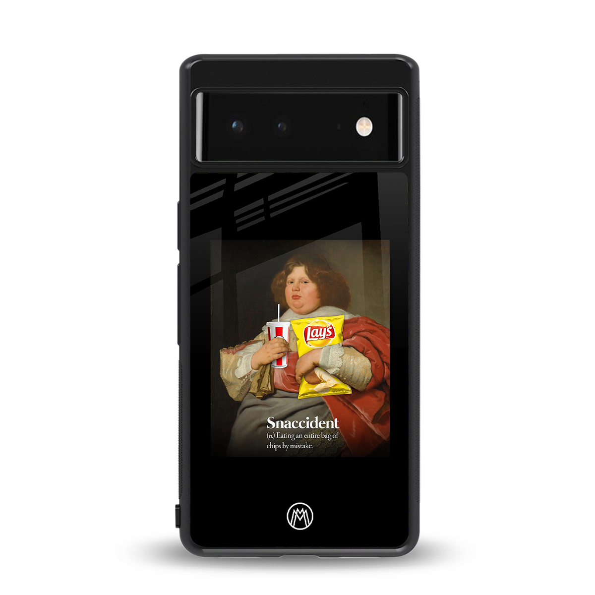snaccident back phone cover | glass case for Google Pixel 6A