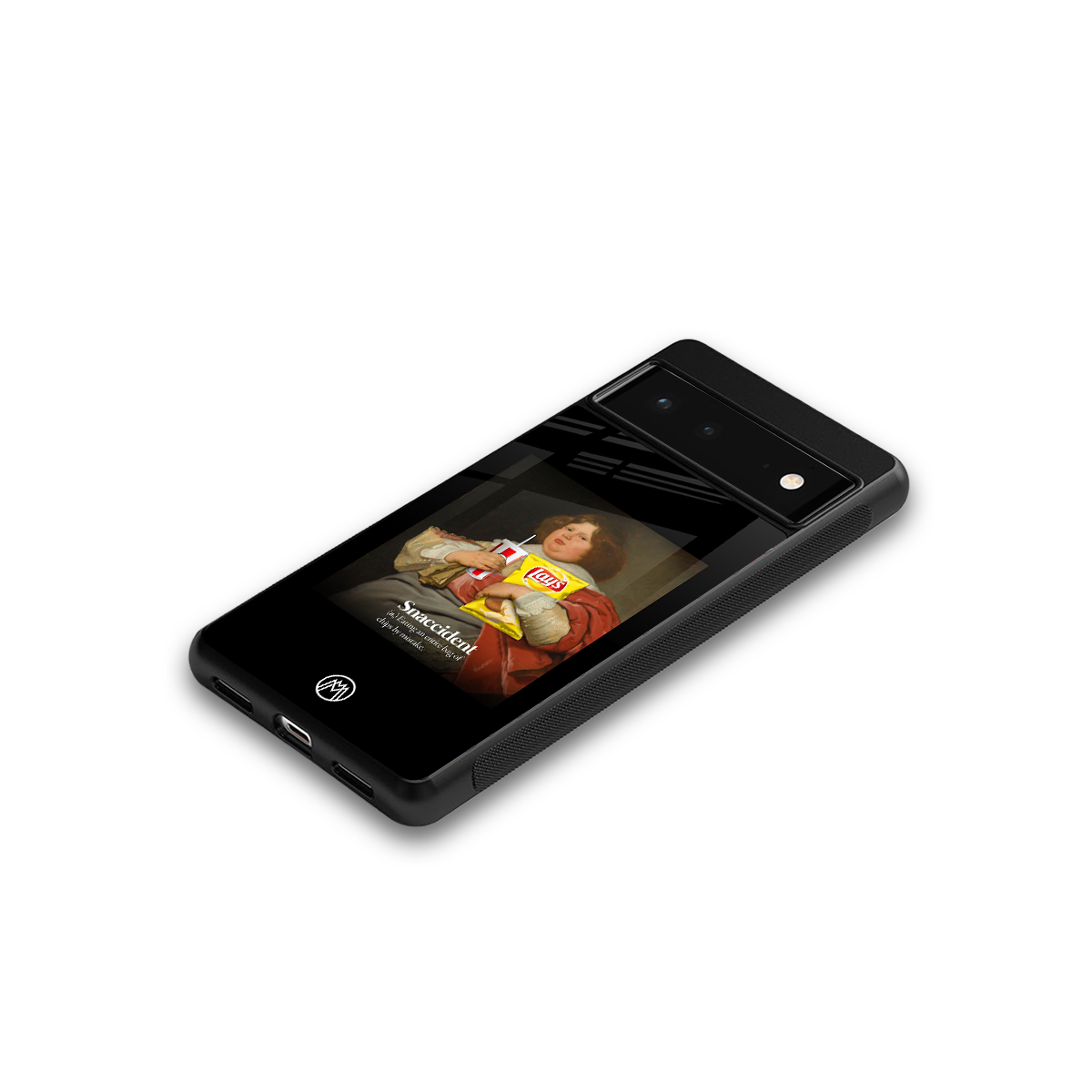 snaccident back phone cover | glass case for Google Pixel 6A