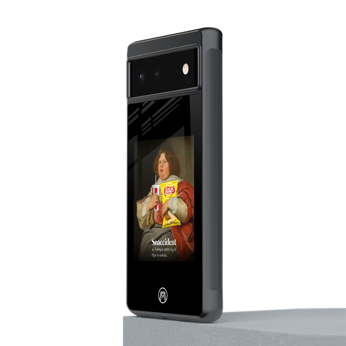 snaccident back phone cover | glass case for Google Pixel 6A