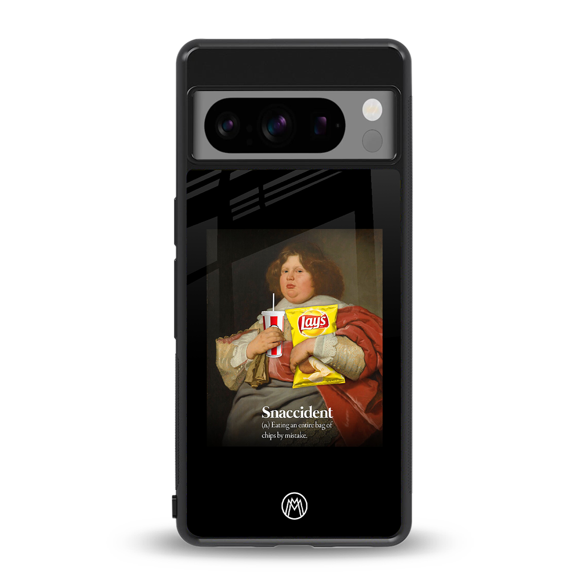 snaccident back phone cover | glass case for google pixel 8 pro