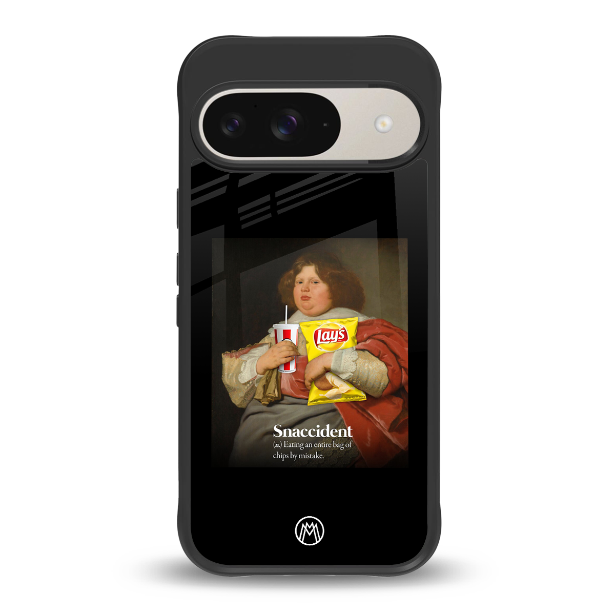snaccident back phone cover | glass case for google pixel 9