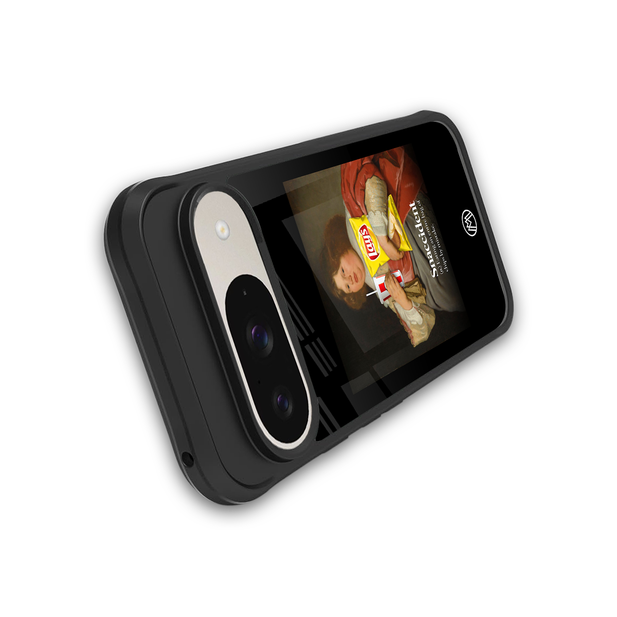 snaccident back phone cover | glass case for google pixel 9