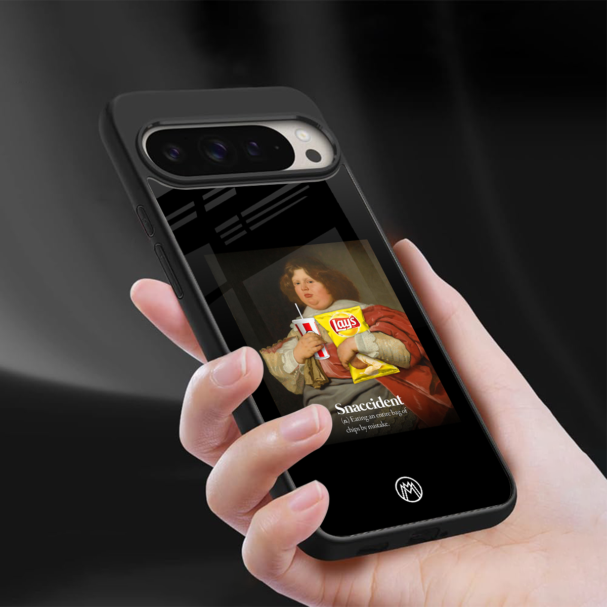 snaccident back phone cover | glass case for google pixel 9 pro