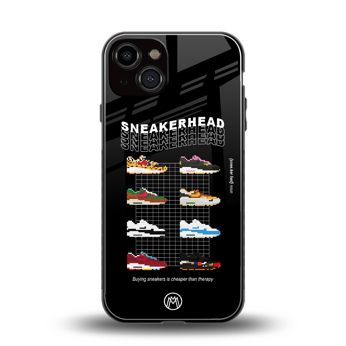 sneakerhead back phone cover | glass case for iphone 13
