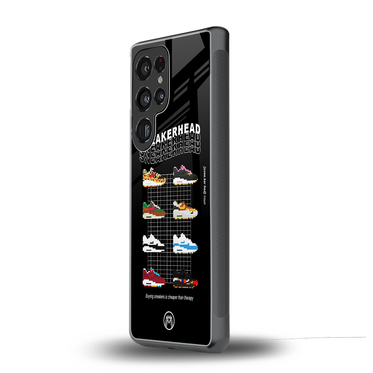 sneakerhead back phone cover | glass case for samsung galaxy s25 ultra
