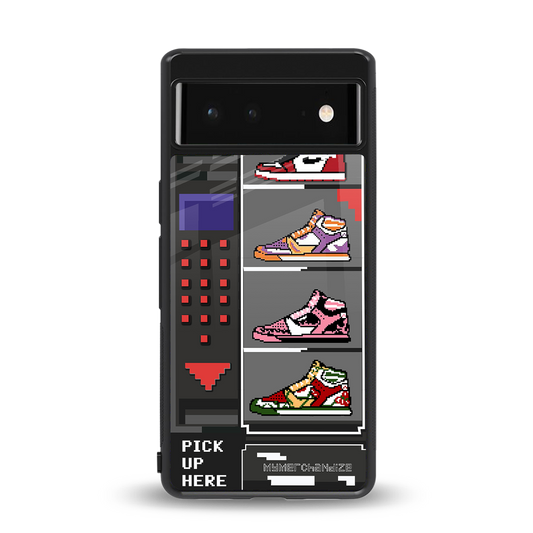 sneaxels back phone cover | glass case for Google Pixel 6A