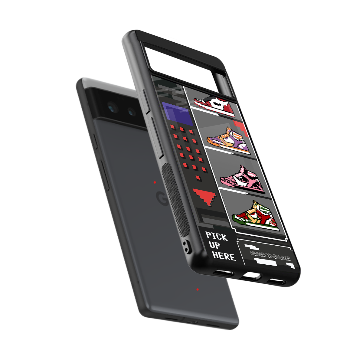 sneaxels back phone cover | glass case for Google Pixel 6A