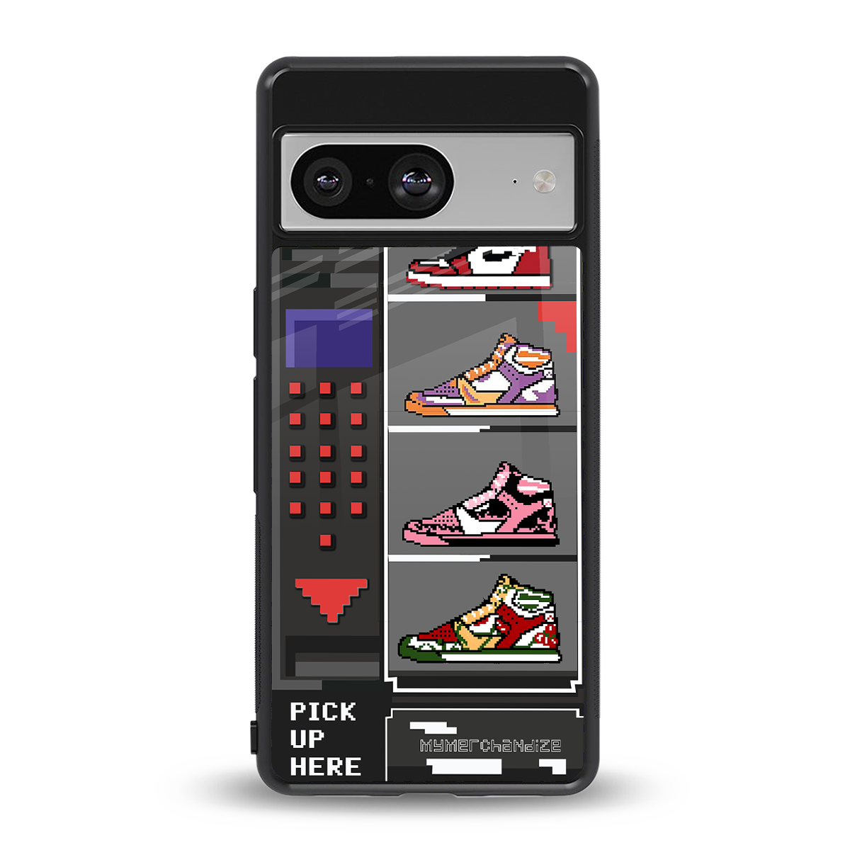 sneaxels back phone cover | glass case for Google Pixel 8