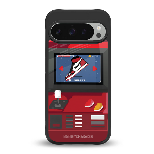 sneaxels red back phone cover | glass case for google pixel 9 pro