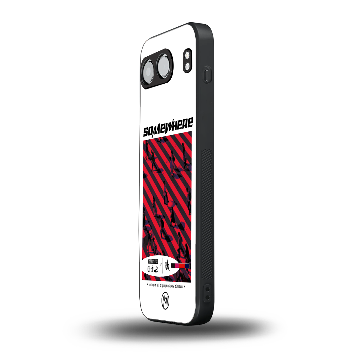 somewhere on the planet back phone cover | glass case for oneplus nord 4