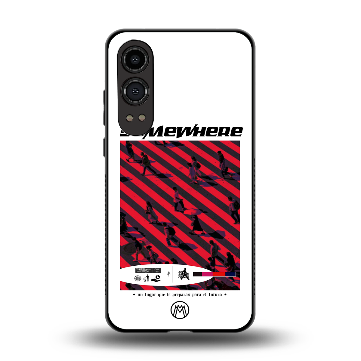 somewhere on the planet back phone cover | glass case for oneplus nord ce 4 lite