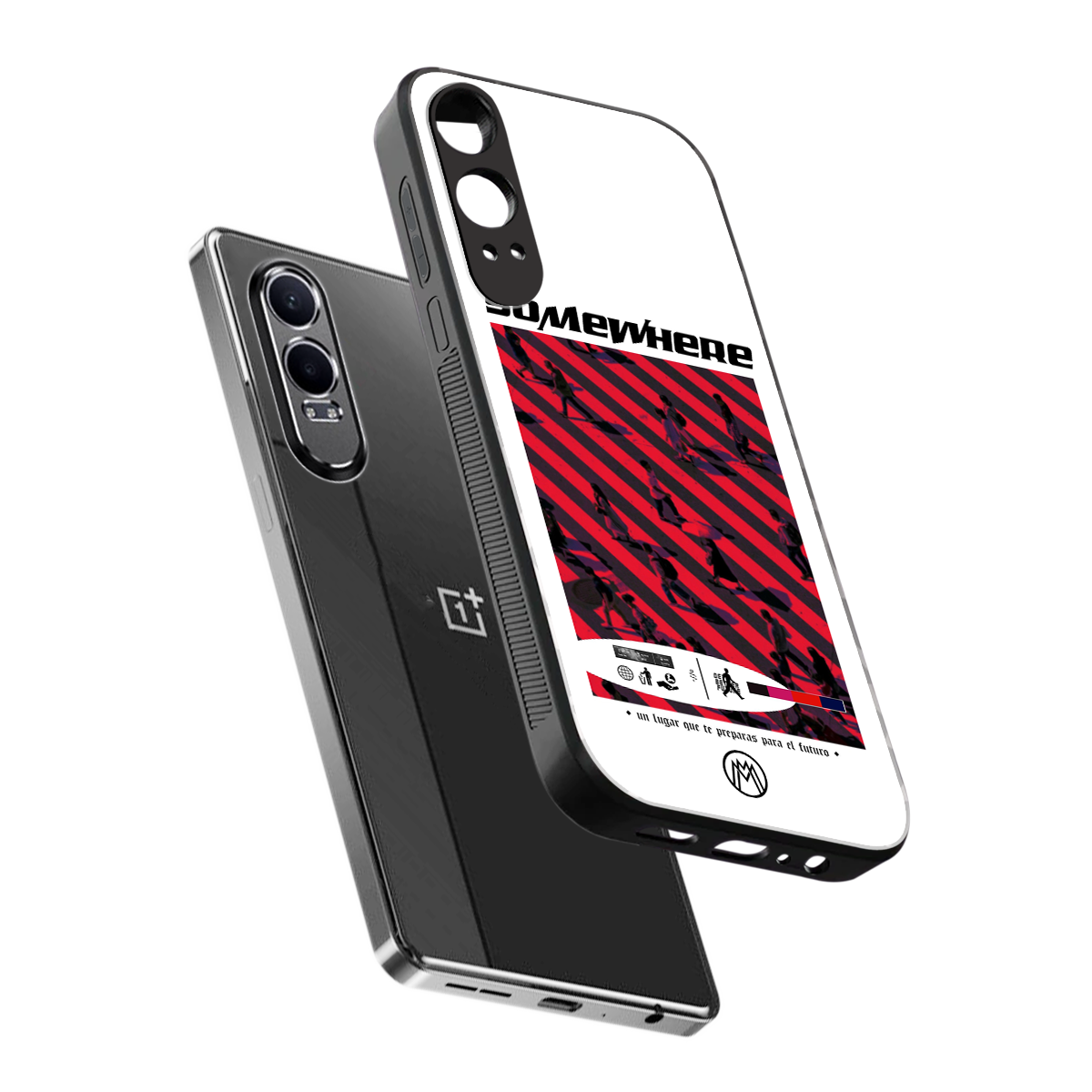 somewhere on the planet back phone cover | glass case for oneplus nord ce 4 lite