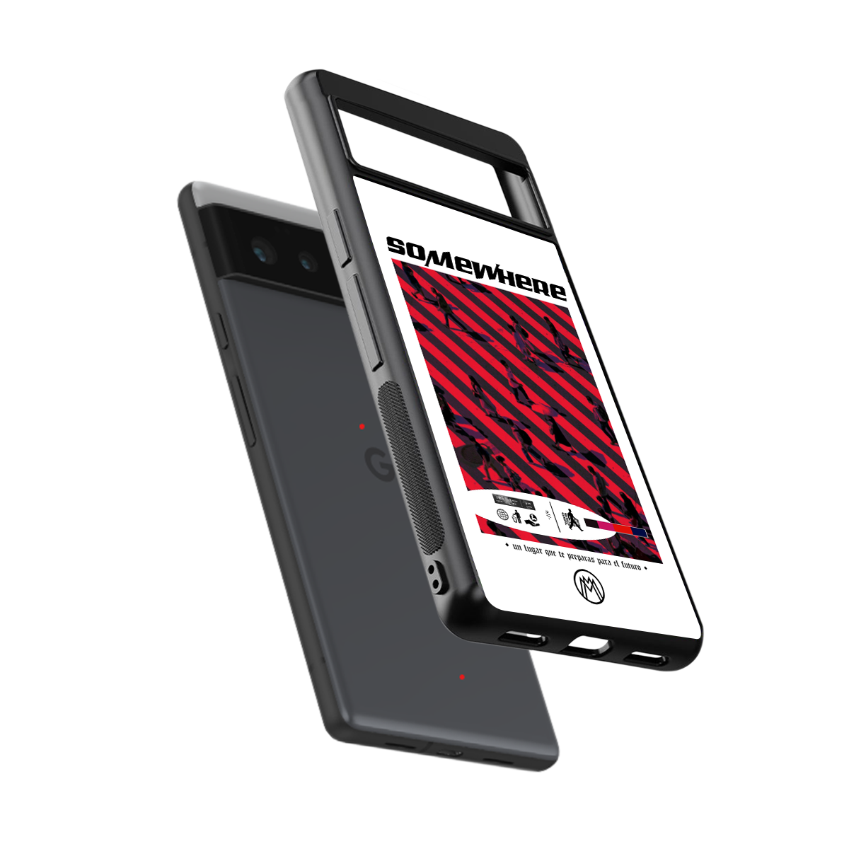 somewhere on the planet back phone cover | glass case for google pixel 6