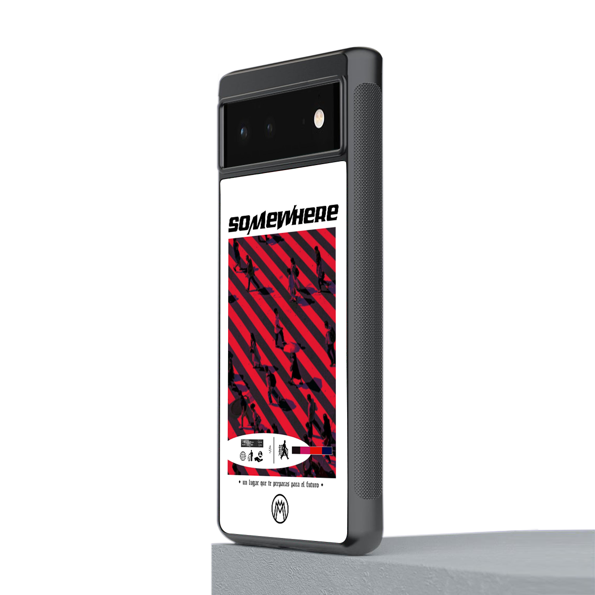 somewhere on the planet back phone cover | glass case for google pixel 6