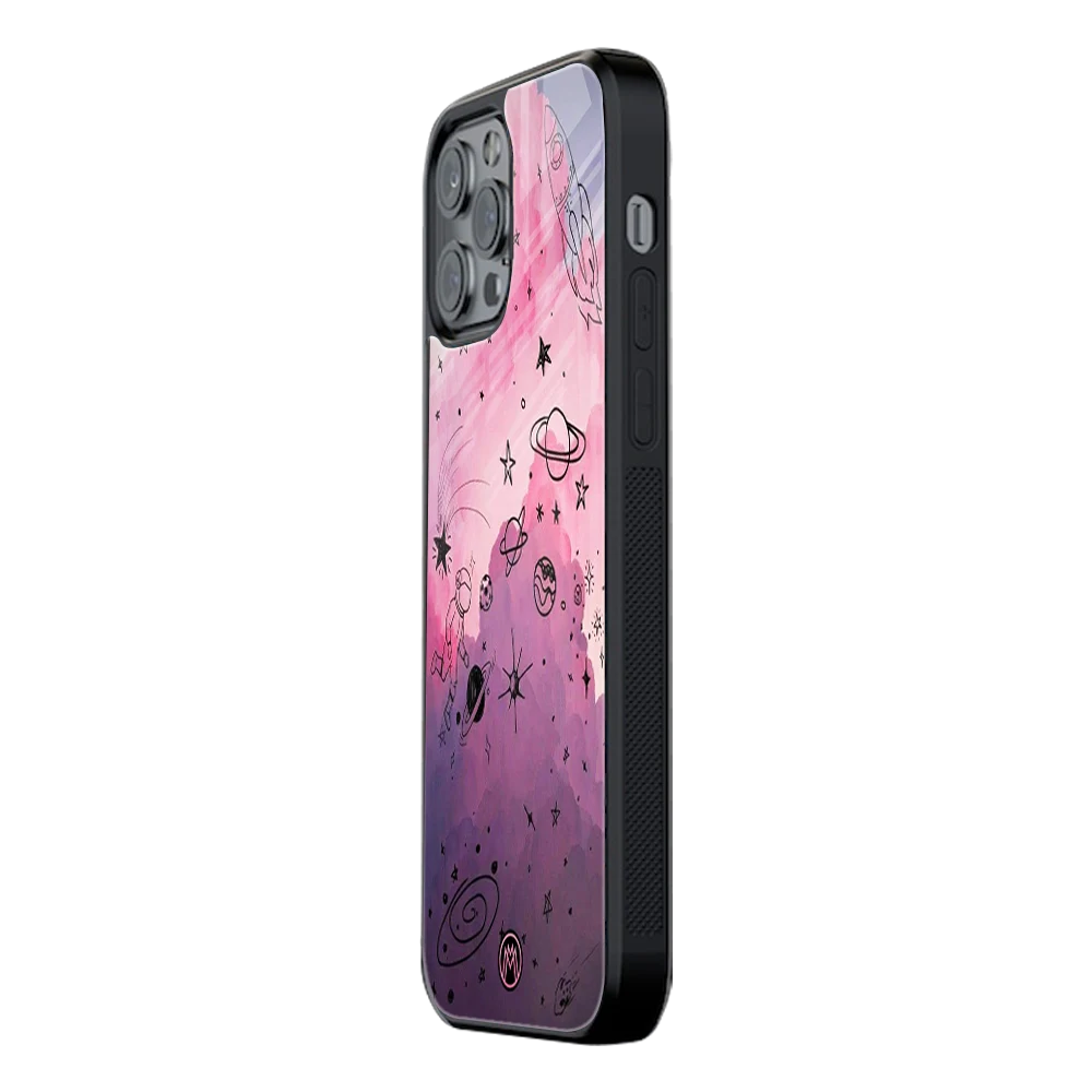 Slim Glass Back Phone Case for Multiple Brands โ iPhone, Samsung, Redmi, OnePlus, Oppo, Vivo