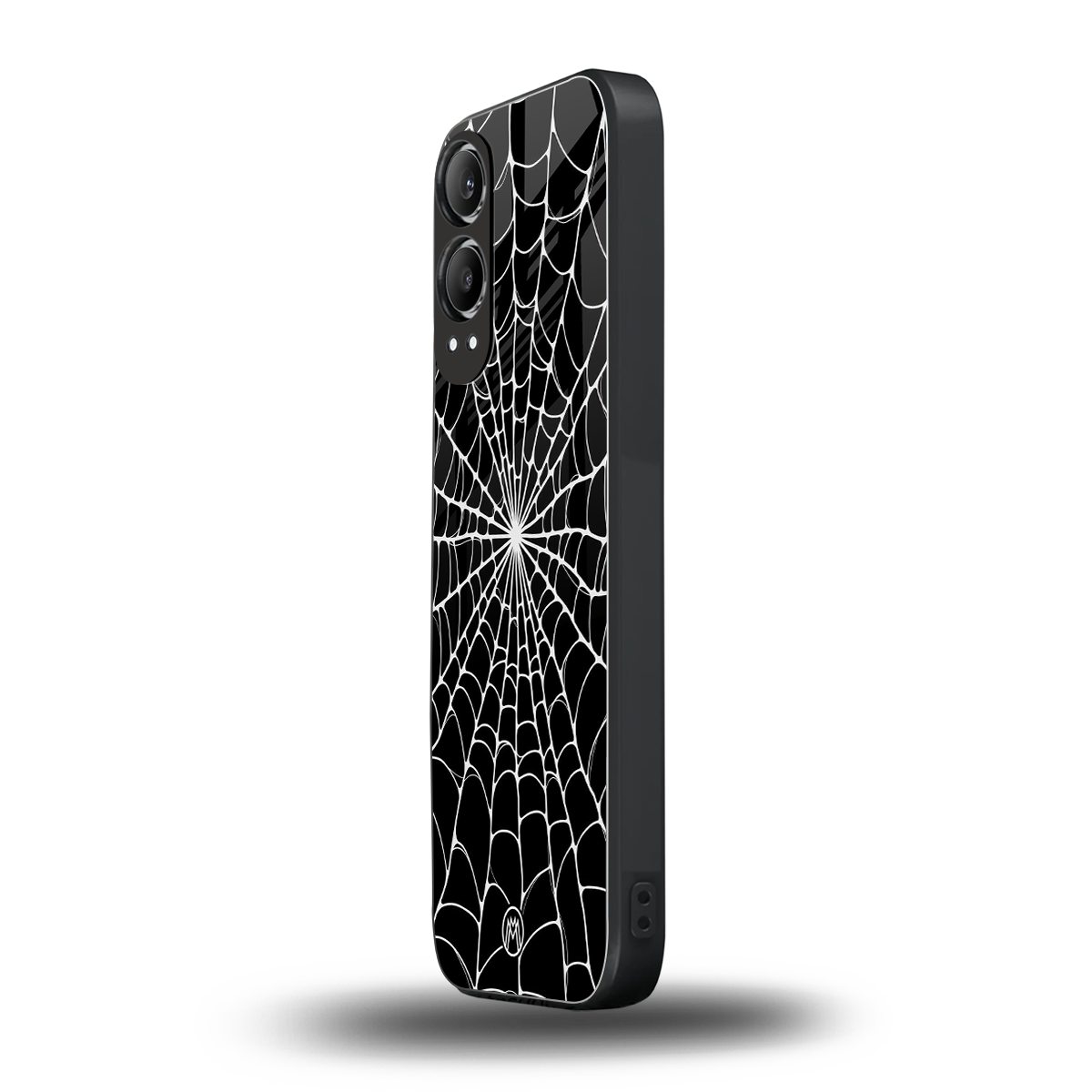 spider swirl back phone cover | glass case for oneplus nord ce 4 lite