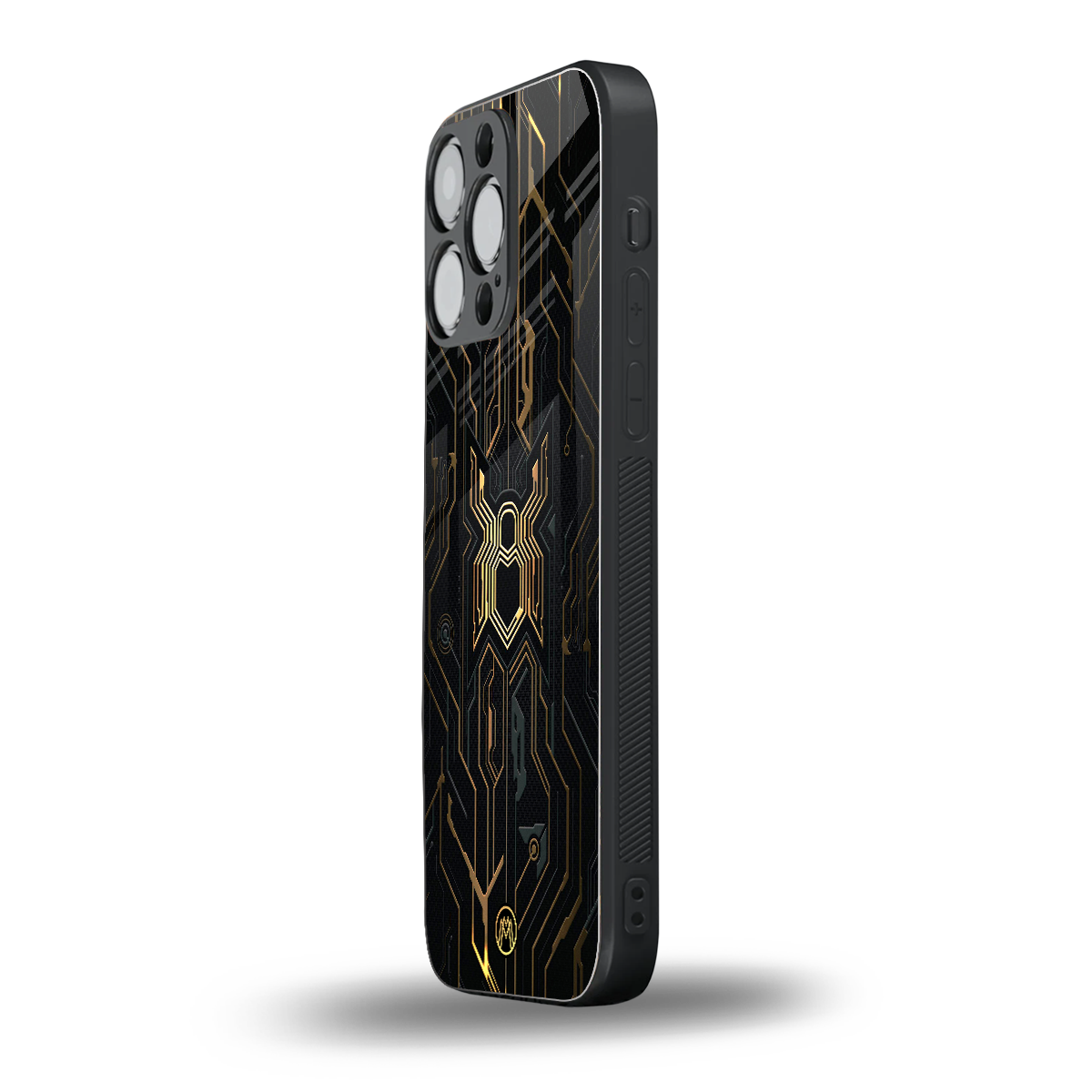 spider verse back phone cover | glass case for iphone 14 pro max