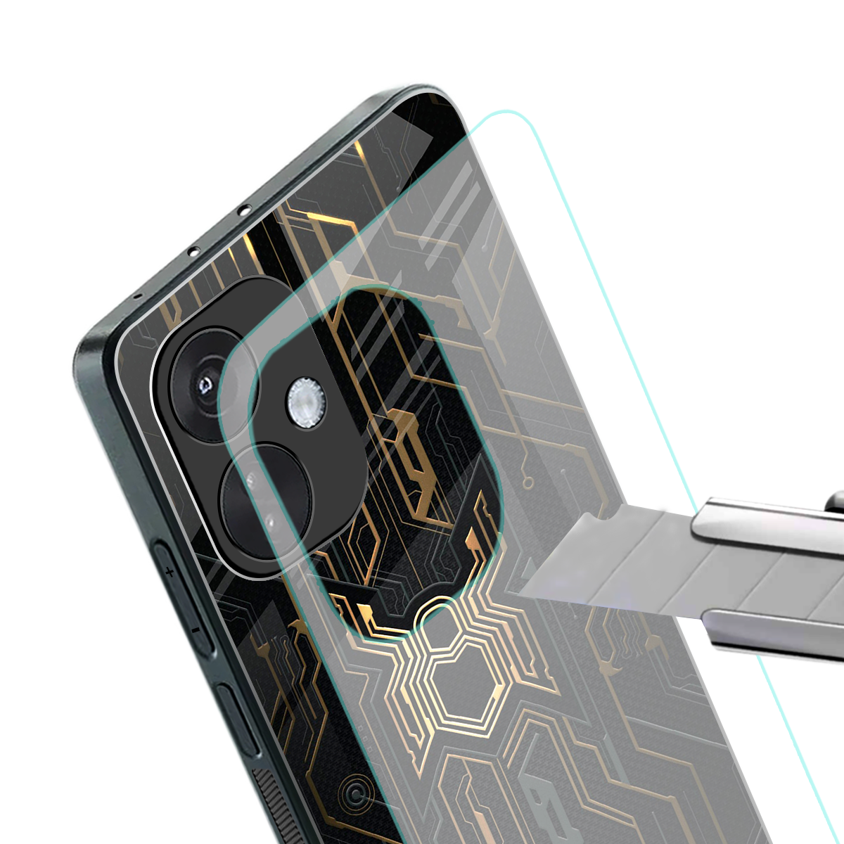 spider verse back phone cover | glass case for oneplus nord ce 3