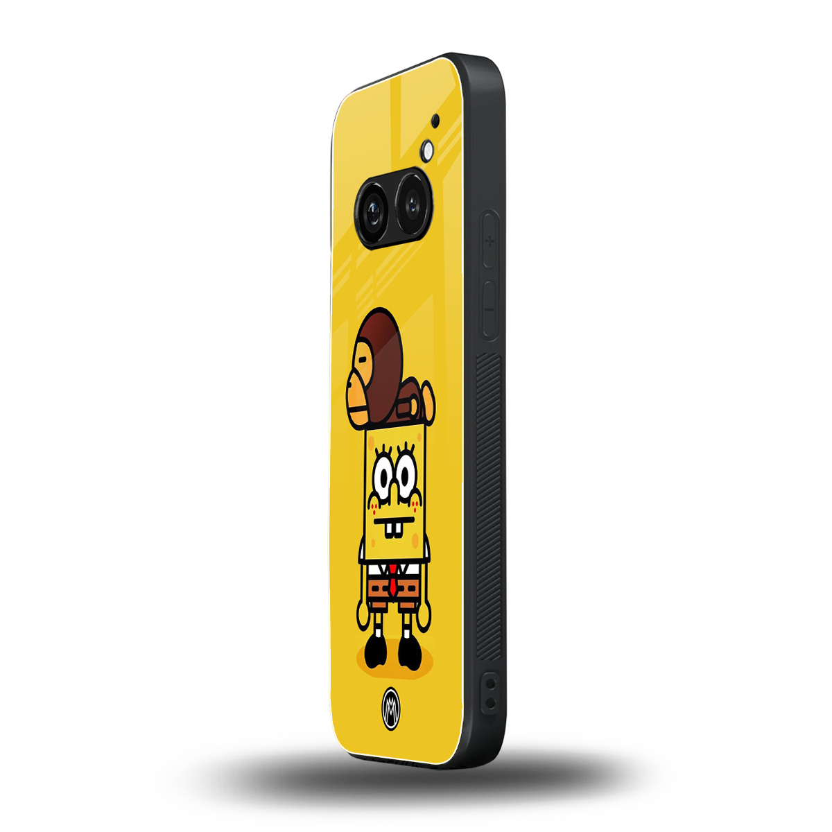 spongebob back phone cover | glass case for nothing phone 2a