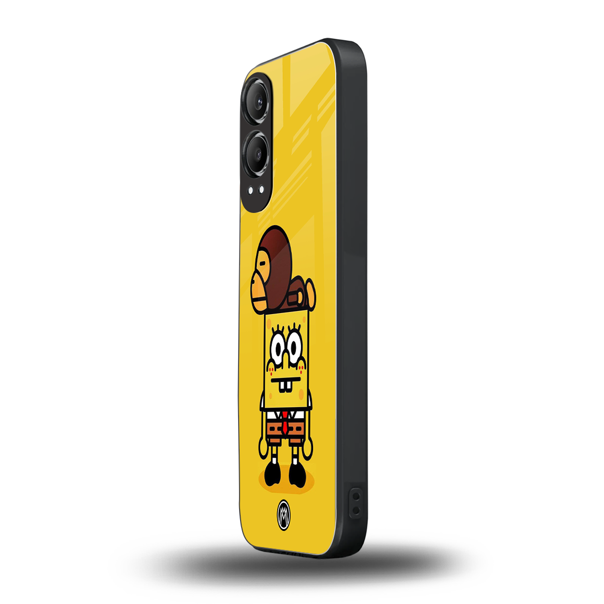 spongebob back phone cover | glass case for oneplus nord ce 4 lite
