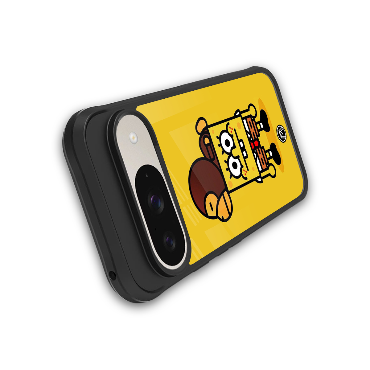 spongebob back phone cover | glass case for google pixel 9